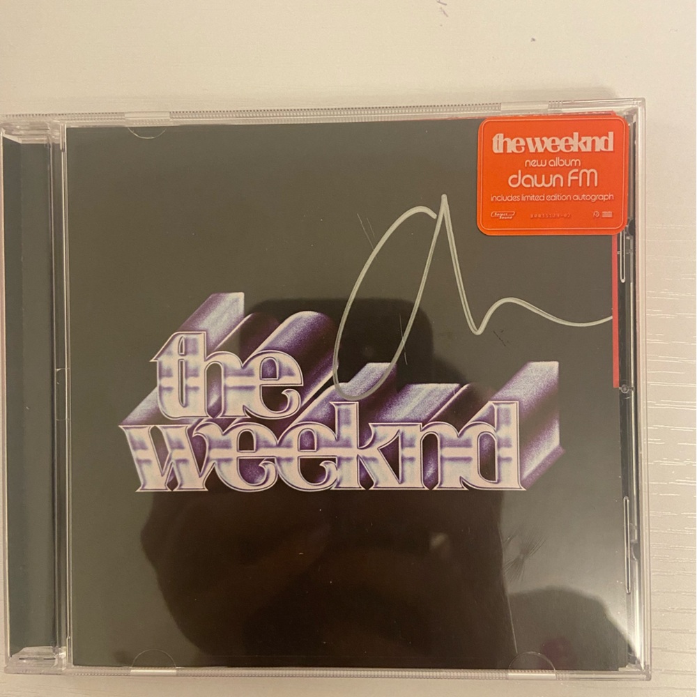 Signed The Weeknd Dawn FM CD